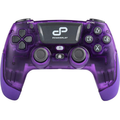 PowerPlay Wireless Controller for PS4 (Translucent Purple)