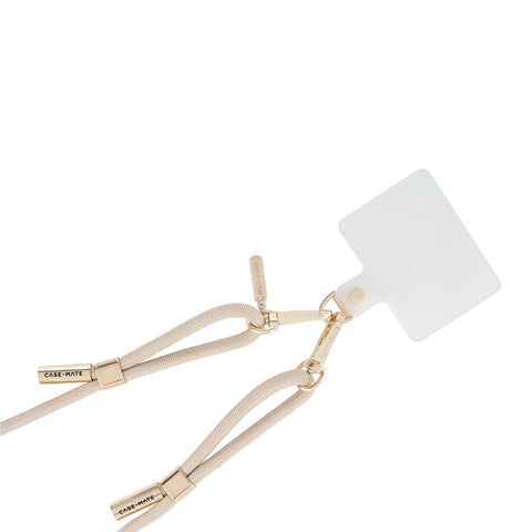 Case-Mate Crossbody Phone Strap (Taupe Rope)