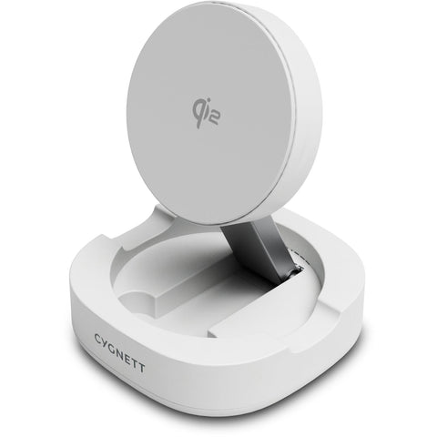 Cygnett ChargeBase Qi2.0 Single Wireless Charger (White)