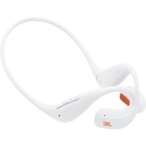 JBL Endurance Pace Waterproof Open-Ear Sport Headphones (White)