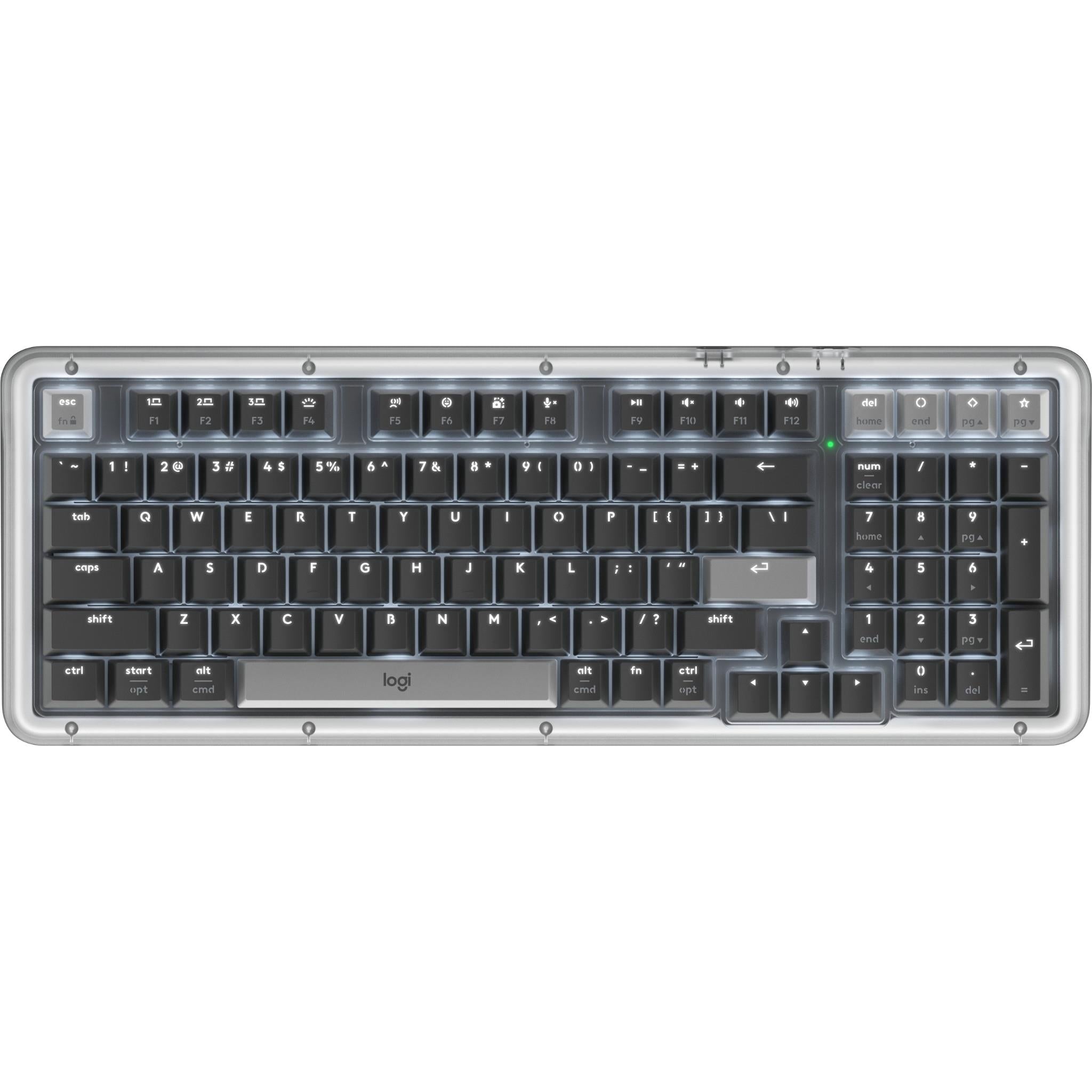 Logitech K98M Alto Keys Hot-Swap Mechanical Keyboard (Linear
