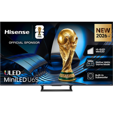 Hisense 85" U6SNZ Mini LED ULED 144Hz 4K Smart AI TV [2026]