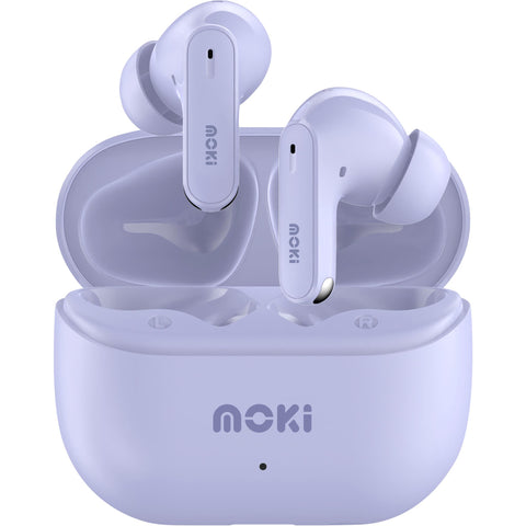 MokiPods True Wireless Stereo Earphones (Lavender)