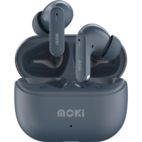 MokiPods True Wireless Stereo Earphones (Steel Blue)
