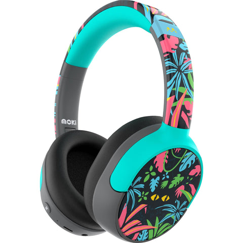 Moki Super Pop Wireless Kids Headphones (Night Eyes)