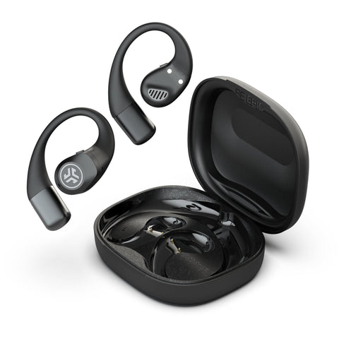 JLab Epic Open Sport True Wireless Earbuds (Black)