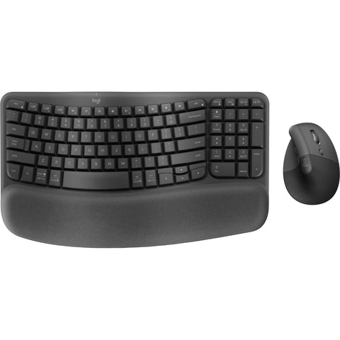 Logitech Wave Keys and Lift Keyboard and Mouse (Graphite)
