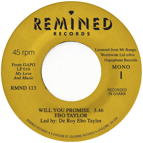 Will You Promise / Maye Omama (Vinyl)