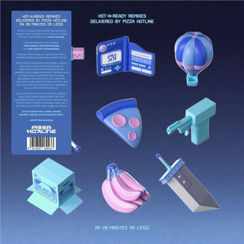 Hot-N-Ready Remixes Delivered by Pizza Hotline [In 20 Minutes or Less] (Neon Arcade Arctic Vinyl)