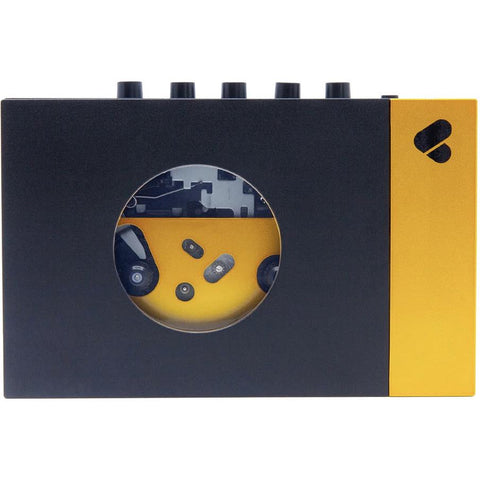 We Are Rewind Portable Bluetooth Cassette Player (Amy Black & Yellow)