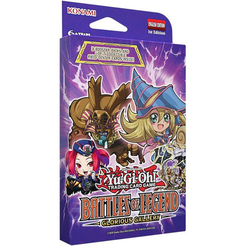 Yu-Gi-Oh! TCG Booster 3-Pack Tuckbox: Battles of Legend: Glorious Gallery