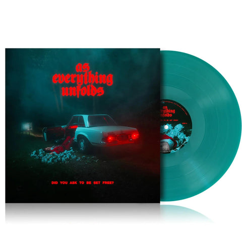 Did You Ask To Be Set Free? (Transparent Petrol Green Coloured Vinyl)
