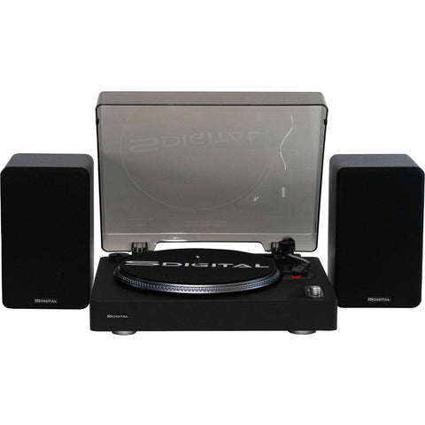 S-Digital Pack Bluetooth Turntable and Bookshelf Speakers