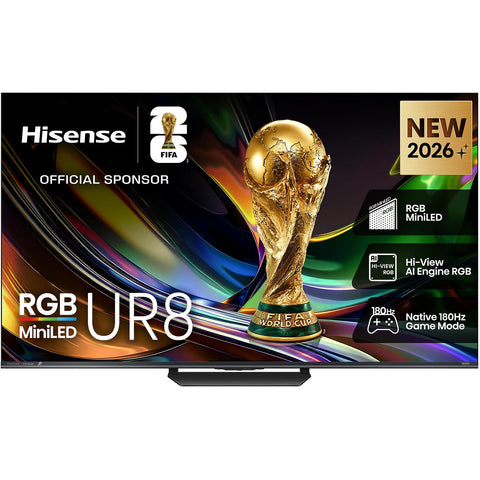 Hisense 85" UR8SNZ ULED 4K UHD RGB Mini-LED Smart TV [2026]