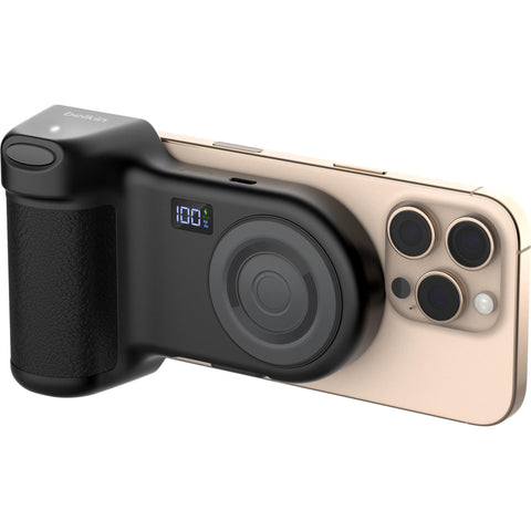 Belkin Stage PowerGrip Magnetic Charging Camera Grip with Power Bank (Charcoal)