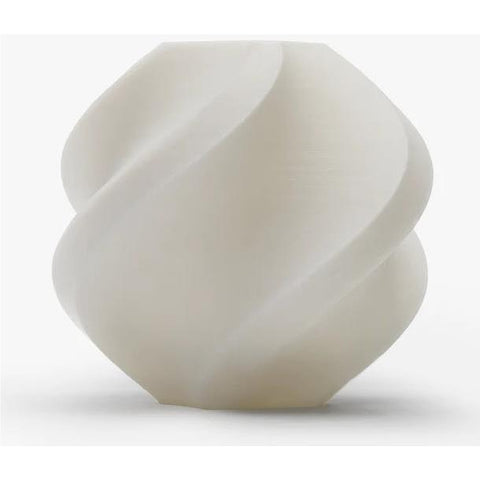 Bambu Lab PLA 3D Printer Filament with Spool (Basic White) [1kg]