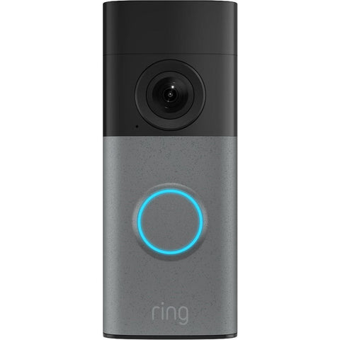 Ring Wired Video Doorbell 2K Plug-In (Speckle Grey)