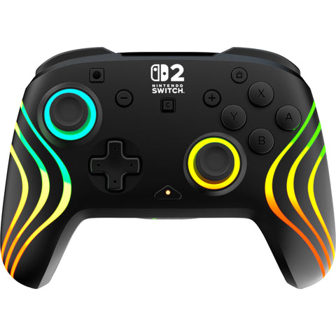 Turtle Beach Afterglow Wired Gaming Controller for Nintendo Switch 2 (Wave - Black)
