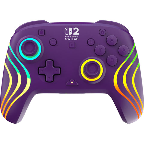 Turtle Beach Afterglow Wired Gaming Controller for Nintendo Switch 2 (Wave - Purple)