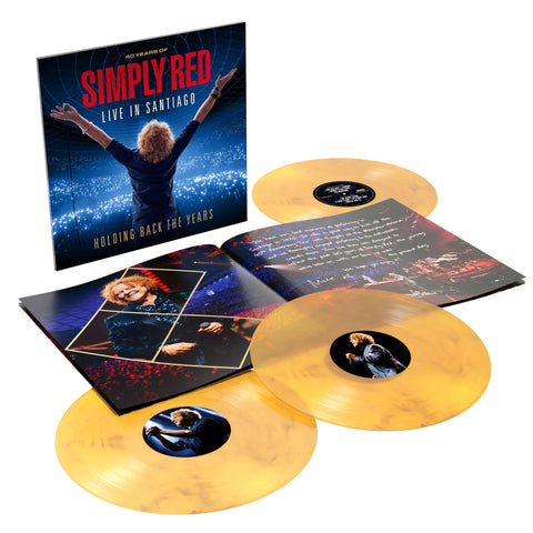 Holding Back The Years: 40 Years Of Simply Red Live In Santiago (Yellow & Black Marbled Vinyl)