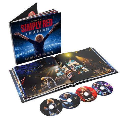 Holding Back The Years: 40 Years Of Simply Red Live In Santiago (Artbook)