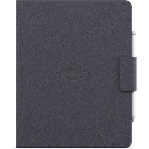 Amazon Kindle Scribe Leather Executive Folio Cover with Magenetic Attachment (Graphite)