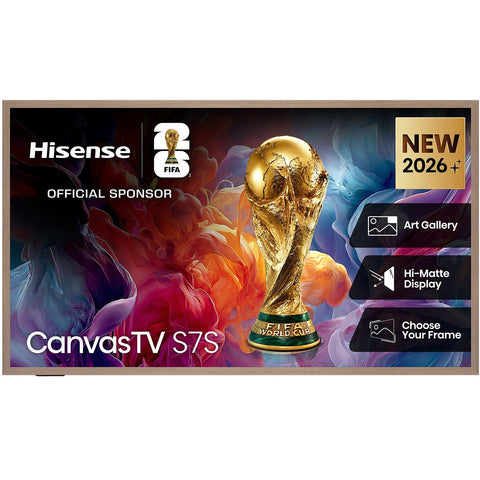 Hisense 65'' S7SNZ 4K Hi-QLED CanvasTV [2026]