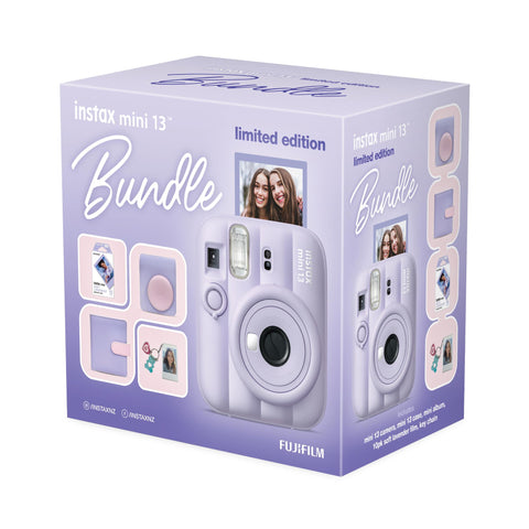 Fujifilm Instax Mini13 Instant Camera Bundle MY26 (Dreamy Purple)