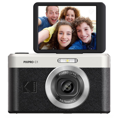 Kodak Pixpro C1 Digital Camera (Black)