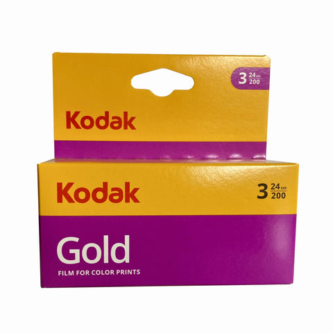 Kodak Gold 200 35mm Film (24 Exposures)[3 Pack]