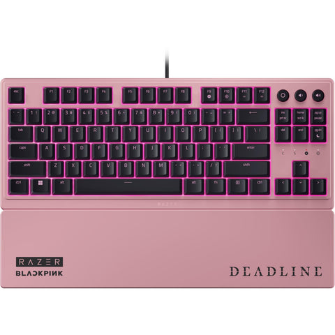 Razer Ornata V3 Tenkeyless Low Profile Gaming Keyboard (Blackpink Edition)
