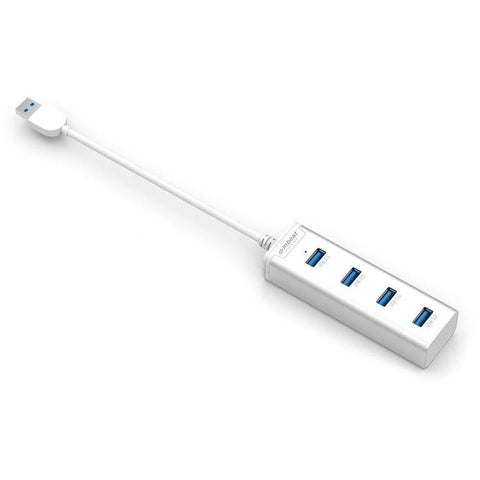 mbeat STICK4 Port USB 3.0 Hub for Ultrabook & Mac (Aluminium)