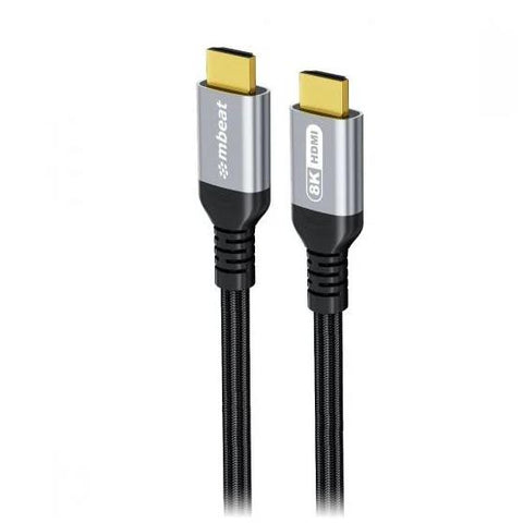 mbeat Tough Link Certified 8K HDMI Cable [1.5m] (Space Grey)
