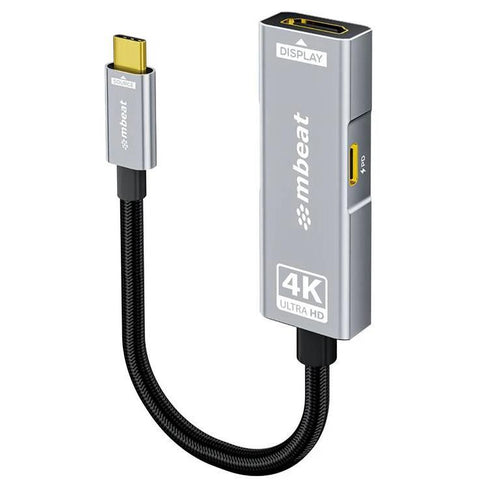 mbeat Tough Link USB-C to HDMI Adapter with 100W PD (Space Grey)