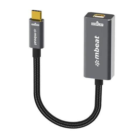 mbeat Tough Link USB-C to Mini DisplayPort Adapter