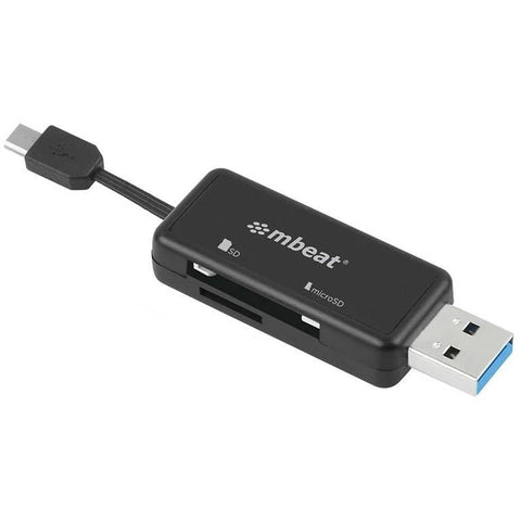 mbeat Ultra dual USB 3.0 reader for PCs, Smartphones & Tablets
