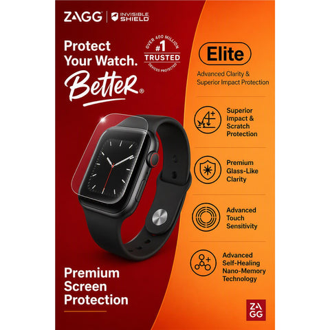 ZAGG InvisibleShield On Demand Elite Screen Protector for Garmin Venu 4 41mm