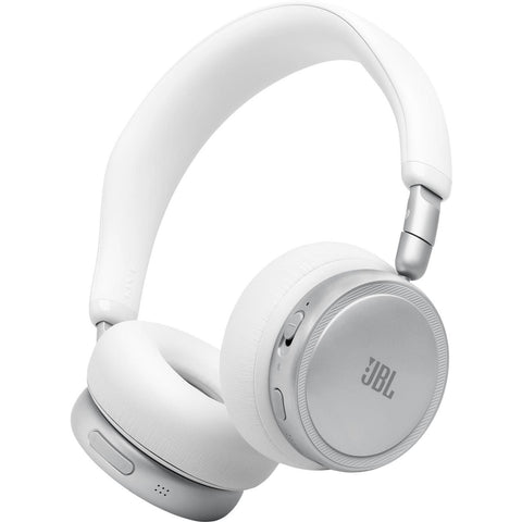 JBL Live 680NC Wireless Noise Cancelling On-ear Headphones (White)