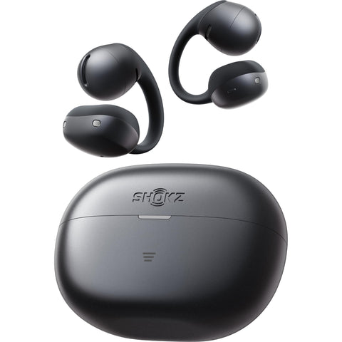 Shokz OpenDots Air Open-ear Clip-on Earbuds (Black)