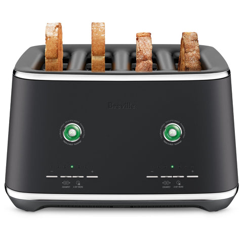 Breville the Eye Q Auto 4 Slice Toaster (Black Truffle)