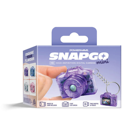 Powerwave SnapGo Mini Compact Camera (Royal Purple)