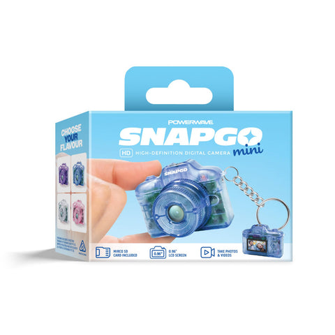 Powerwave SnapGo Mini Compact Camera (Baby Blue)