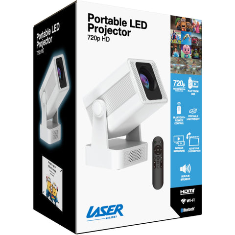 Laser 720p HD Portable Projector