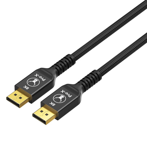Bonelk Pro-X Long-Life DisplayPort Cable [1.5m] (Black)