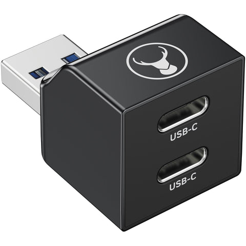 Bonelk USB-A to Dual USB-C Adapter