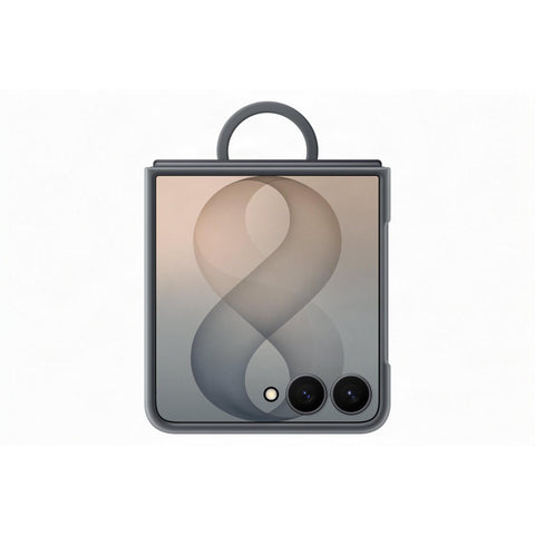 Samsung Silicone Ring Magnet Case for Galaxy Z Flip8 (Graphite)