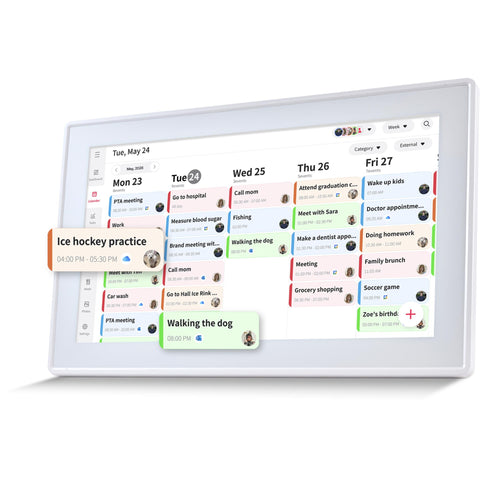 Jackson Oneplace Family Calendar 15.6" (White)