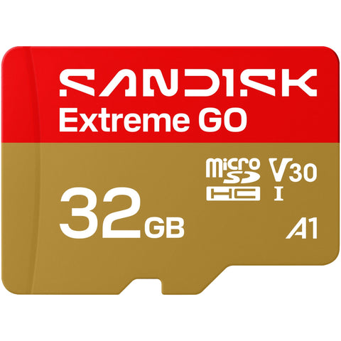SanDisk Extreme GO MicroSDHC UHS-I Card (32GB)