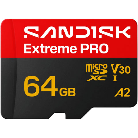 SanDisk Extreme PRO MicroSDXC UHS-I Card (64GB)