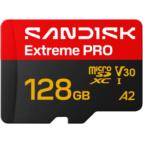 SanDisk Extreme PRO MicroSDXC UHS-I Card (128GB)